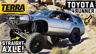 Solid Axle Toyota 4Runner built to Crawl and Go Fast! | BUILT TO DESTROY