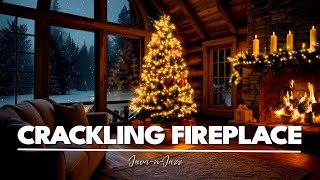 Cozy Christmas Fireplace Ambience — 5 Hours of Crackling Fire & Warm Winter Atmosphere