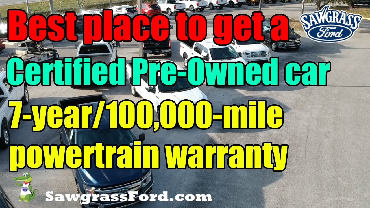 Ford Certified Pre Owned (CPO) from the largest Ford dealer in South