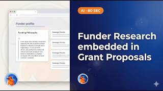 Stop Guessing What Funders Want · FundRobin Donor Intel