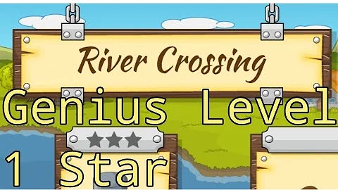 River Crossing IQ Logic Games Genius Only Level