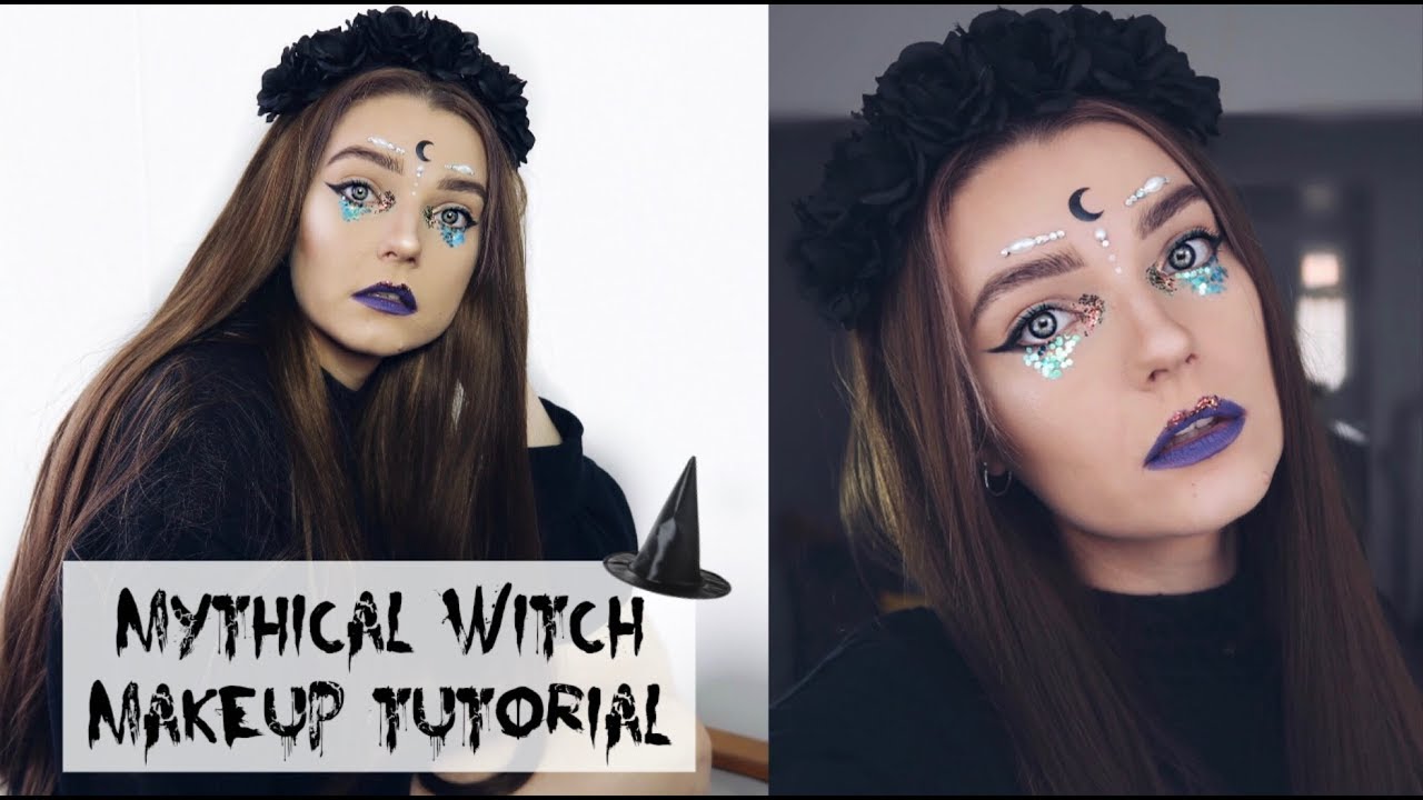Mythical Witch Halloween Makeup Tutorial LoveFings YouTube