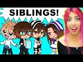 3 Brothers & 1 Sister (Gacha Life Mini Movie Reaction)