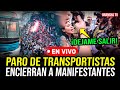 🚨¡ÚLTIMO MINUTO! PNP ENCIERRA A MANIFESTANTES EN SAN ISIDRO - PARO DE TRANSPORTISTAS 06/02