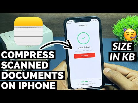 How To Compress Scanned Documents on iPhone I How to Reduce Scanned Document File Size on iPhone
