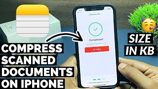 How To Compress Scanned Documents on iPhone I How to Reduce Scanned Document File Size on iPhone