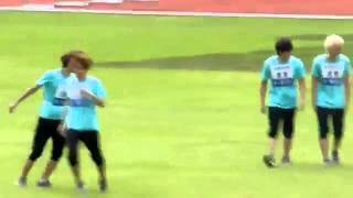 Fancam Eunhyuk Sungmin & Cute Kyuhyun - Idol Athletics Championships