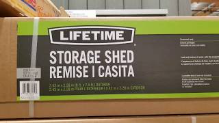 Costco has a LOT of Lifetime sheds on sale right now. More LifeTime Sheds: http://amzn.to/2GSrC4G Products used in this video: 