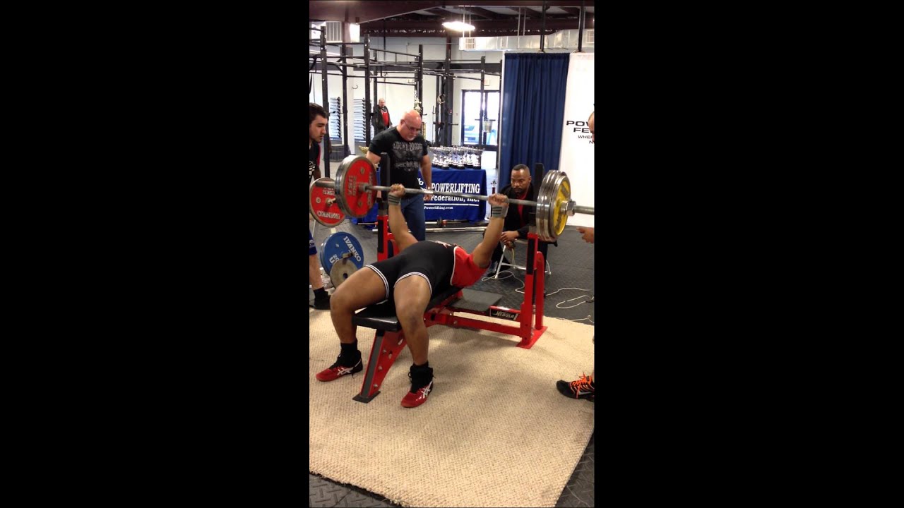 NC State Powerlifting Championships Tra Farrington sets State, US, and