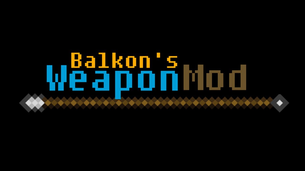 Balkon S Weapon Mod 1 7 101 7 2 1 6 4 Mods For Minecraft