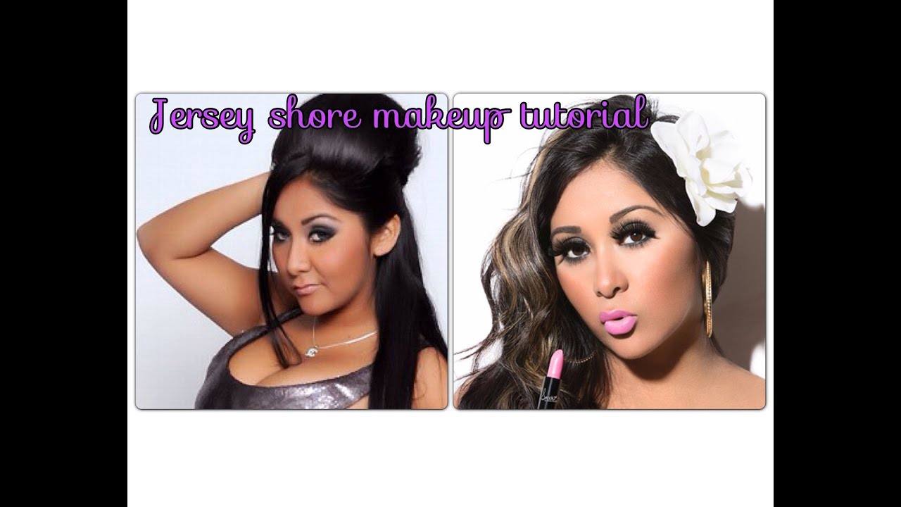 ♡JERSEY SHORE makeup tutorial!!!!♡♡ YouTube