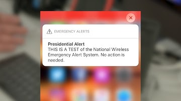 Nationwide Emergency Alert Testing Completed