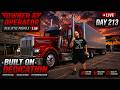 🚨 INSANE POV TRUCKING! 🚛 Owner Operator Realistic Profile Day 213 | GoPro Hero 8 | Triple 32"