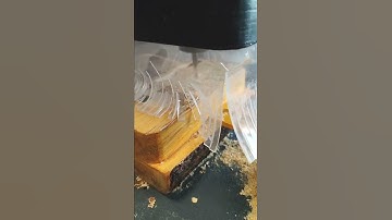 Cnc woodworking - log pencil holder