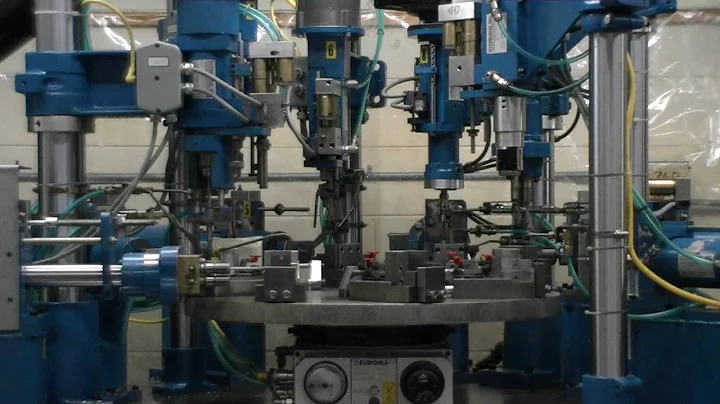 Hypneumat 12 Unit, 8 Station Index Table Machine