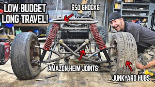 Finishing Twin I Beam Suspension on Our 1000cc Mini Trophy Truck | 12