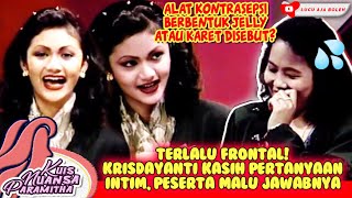 TERLALU FRONTAL! KRISDAYANTI KASIH PERTANYAAN !NT!M, PESERTA MALU JAWABNYA - KUIS NUANSA PARAMITHA