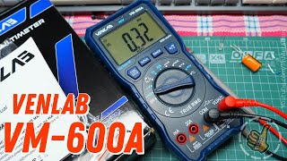 VENLAB VM-600A - Мультиметр бюджетный с TRUE RMS