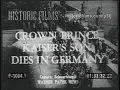 Germanys crown prince willies funeral  1951