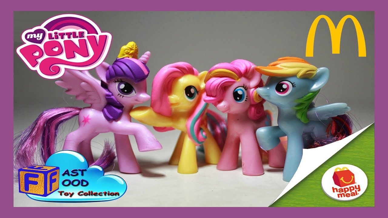 2017 My Little Pony McDonald's Happy Meal Toys (complete set ...