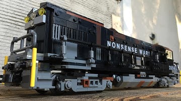 LEGO 1:48 General Electric U30B v2 (Power Functions + 9v)