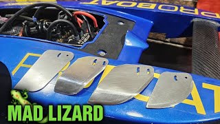 High Performance Mad Lizard Turn Fin Proboat Ul-19 Fe Hydroplane Upgrades