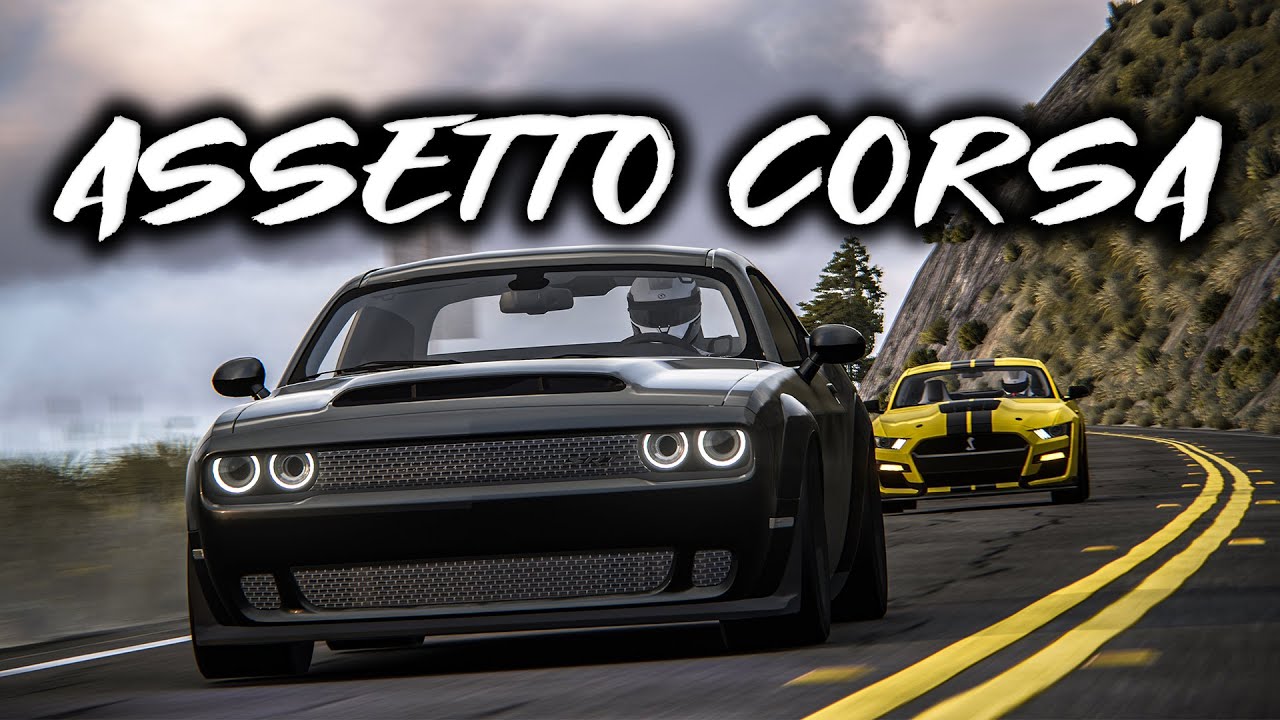 Assetto Corsa Ford Mustang Shelby Gt500 Dodge Challenger Srt Demon