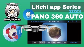 How to tutorial Litchi app Pano DJI Mini 2 #shaunthedrone