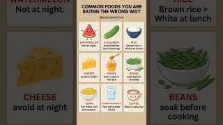 Foods You're Eating Wrong (Life-Changing!) #ayurveda #healthyliving #wellness #healthtips