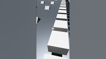 very easy "glass" bridge