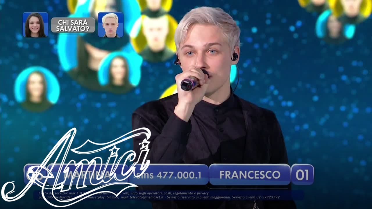 Amici 19 - Francesco - Faith - YouTube