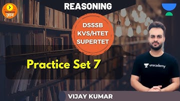 Practice Set 7 | Target HTET,KVS, DSSSB, SUPERTET 2020/2021 Vijay Kumar