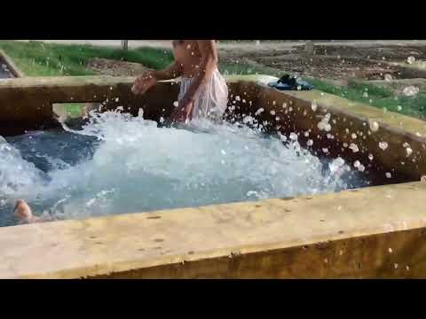 Cute boy bathing in tubewell | ‎@BATHING​ GIRL​ OFFICIAL​  ‎@Nk funda enjoy  sebcribe for more funda