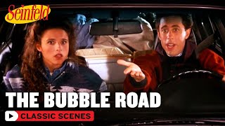 Jerry & Elaine Get Lost Driving To The Cabin | The Bubble Boy | Seinfeld