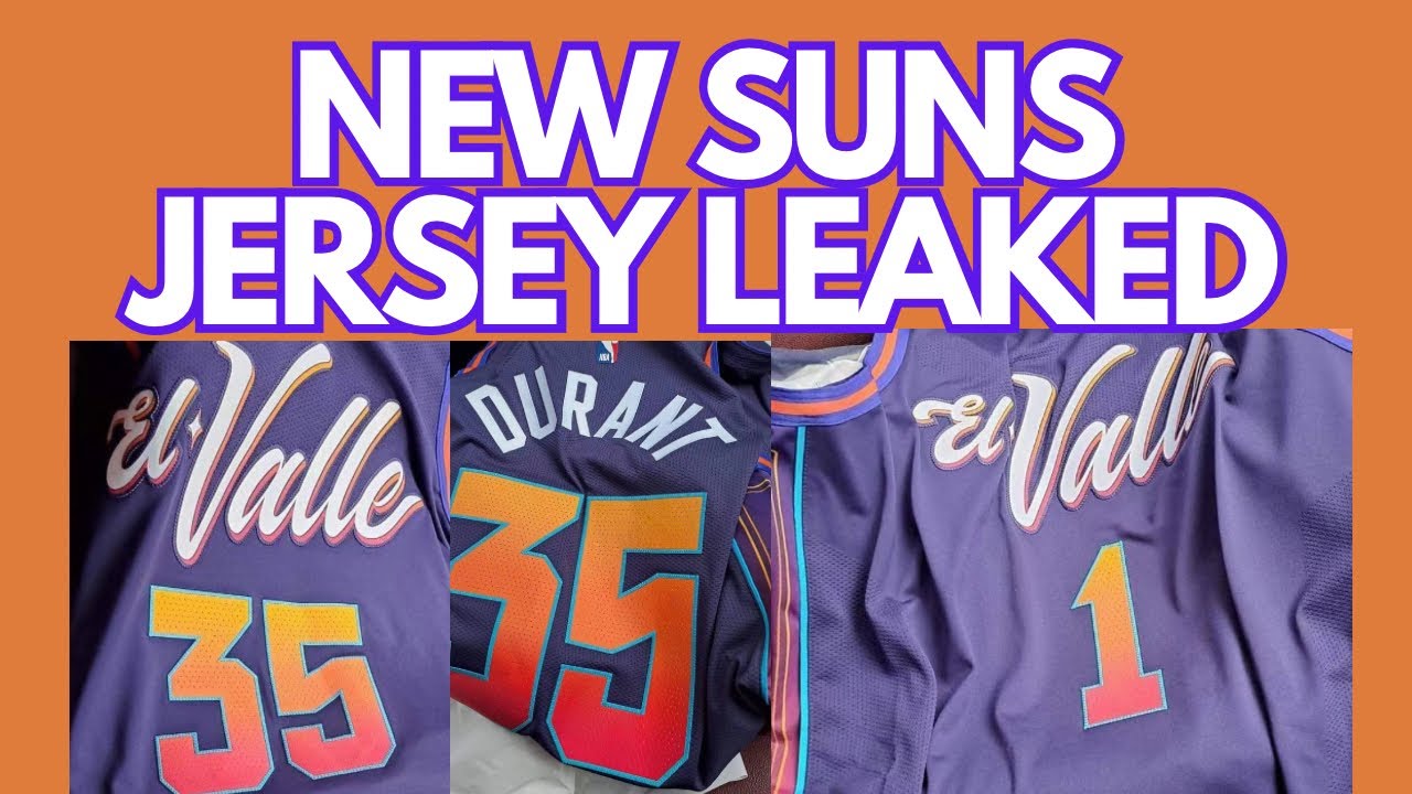 Phoenix Suns black 'Los Suns' City Edition uniforms leak