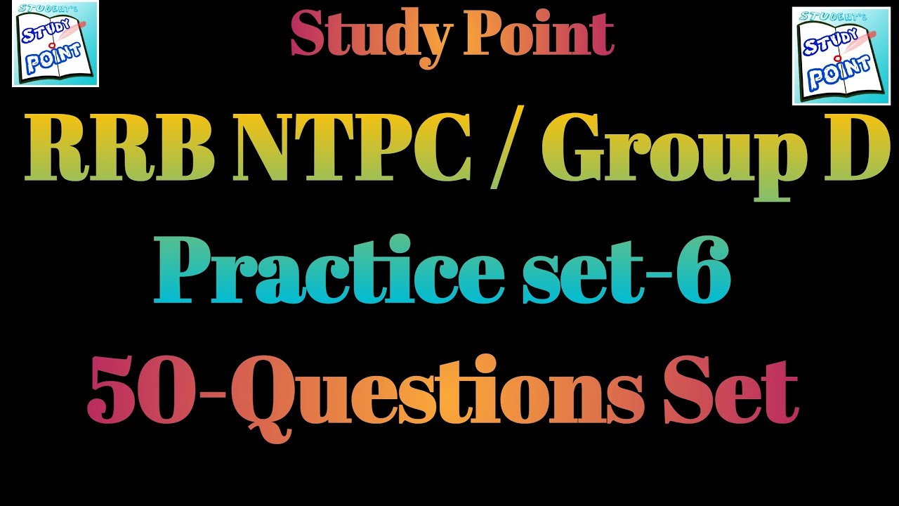 RRB ntpc cbt 2 practice set 2022| RRB group D practice set 2022|Railway ...