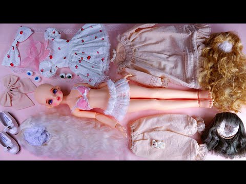 ★구체관절인형 밤비크로니 머랭 개봉기★Ball Jointed <strong>Doll</strong> BAMBICRONY Meringue Unboxing/<strong>ASMR</strong>
