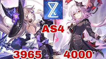 [ Honkai Star Rail ] The Herta & Evernight Apocalyptic Shadow 4 | Version 3.7 | 4000 & 3965 Score 