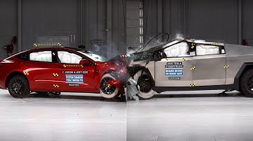 Cybertruck vs Model 3 Crash Test: The Surprising Winner!