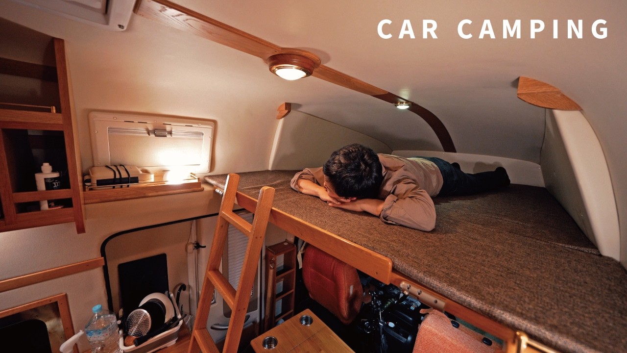 [Автокемпинг] Тур на горячие источники в подержанном кемпере.