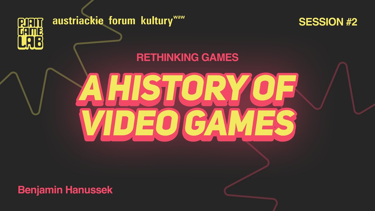 Rethinking Games #2 A History of Video Games