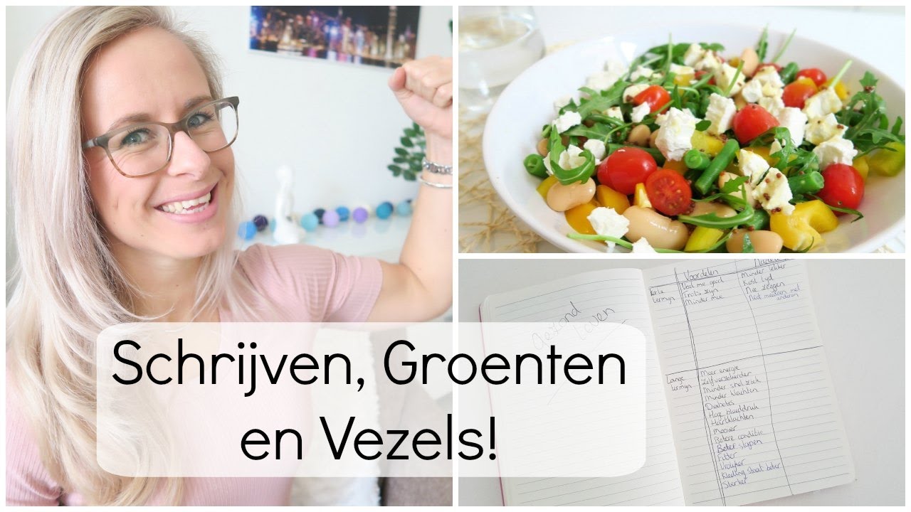 buikspieren na zwangerschap #3 Opdrachten: Groenten en Opschrijven - Optima Fitstart 2017