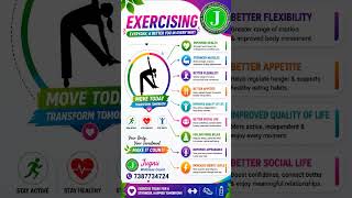 रोज़ एक्सरसाइज करें, हर दिन बेहतर बनें – Jugnu Wellness Coach के साथ आज की मेहनत, कल की ताकत! 💪✨_