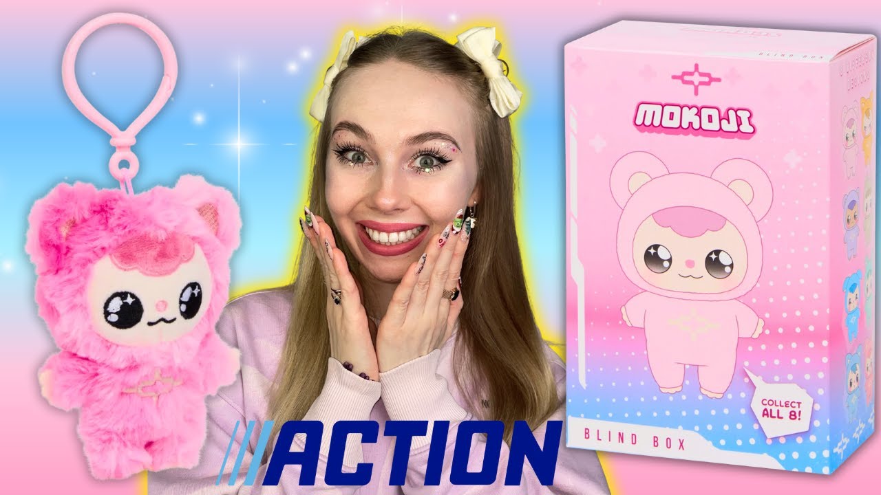 MOKOJI pluszaki breloki z ACTION trafiłam WSZYSTKIE | Mokoji | Action | Pattje