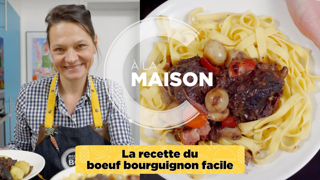 Recette Boeuf bourguignon simple (facile, rapide)