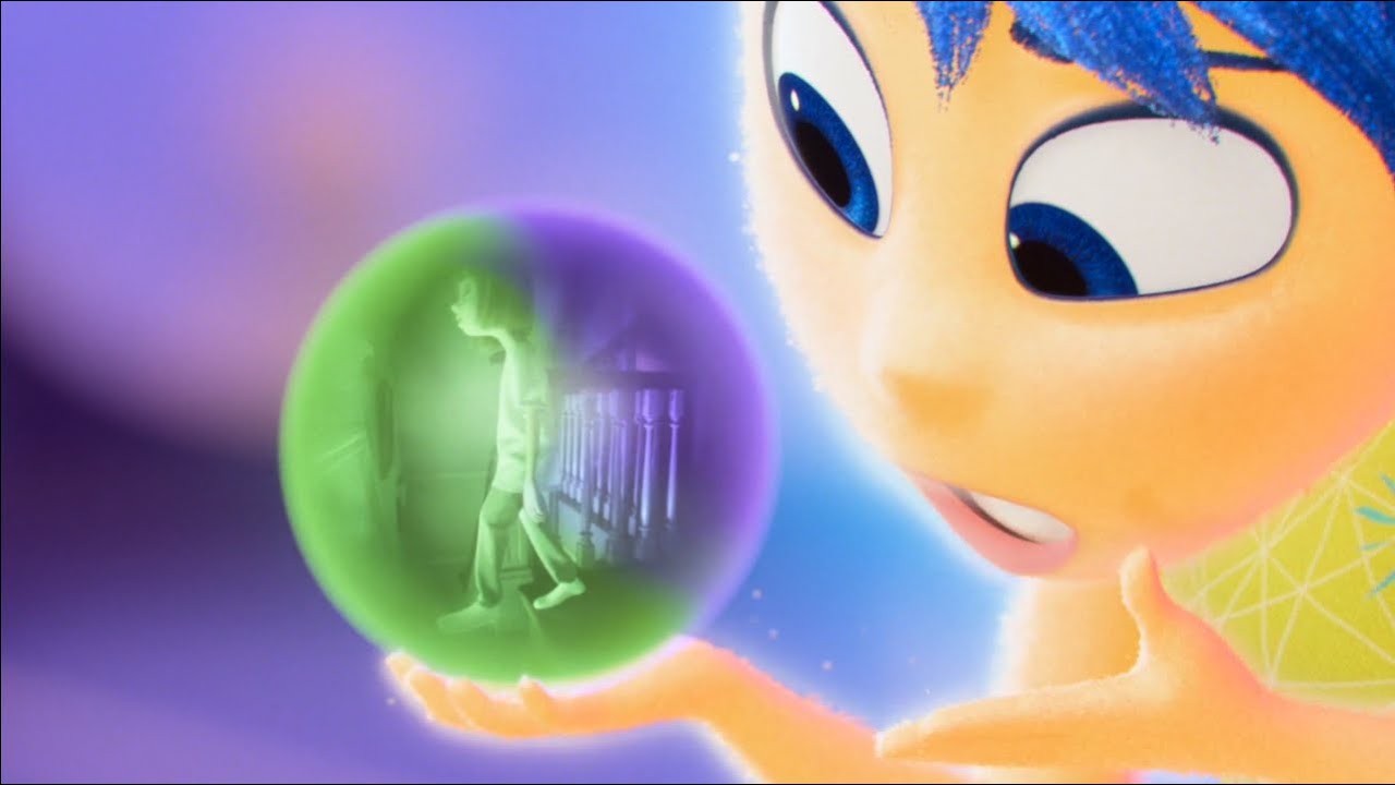 Sadness Helps Joy Figure Riley's Sleepwalking Inside Out Dream Productions