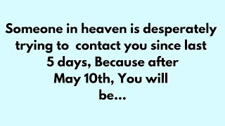 God Message Today | Someone in heaven is desperately trying to... #Godsays #God #Godmessage