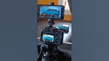 🥳 Turn your phone into monitor for Sony A7iv Photography 📸 #dji #sony #viral #shorts #oppo
