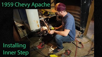 Rocker Panel / Inner Step Replacement Panel Install -- 1959 Chevy Apache 3100