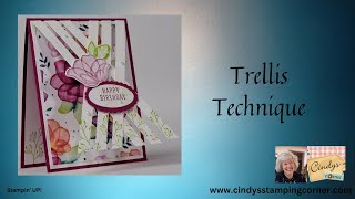 Creating Paper Trellis for your Cards